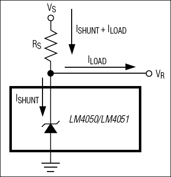 LM4050|LM4050A|LM4050B|LM4050C͵·ͼ