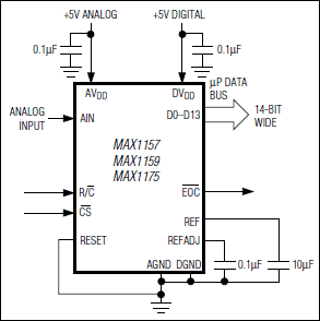 MAX1157͵·ͼ