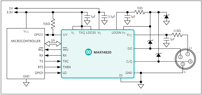 MAX14820͵·ͼ