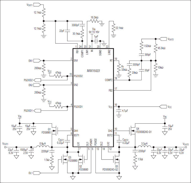 MAX15023͵·ͼ