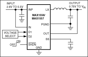 MAX1556|MAX1556A͵·ͼ