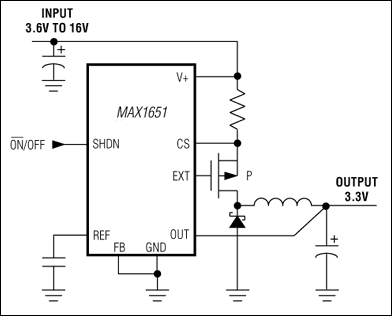 MAX1651͵·ͼ