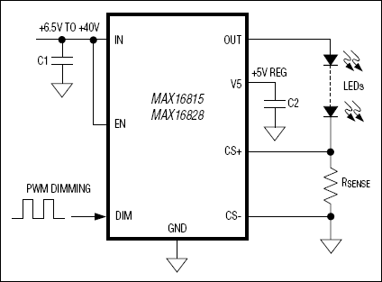 MAX16815͵·ͼ