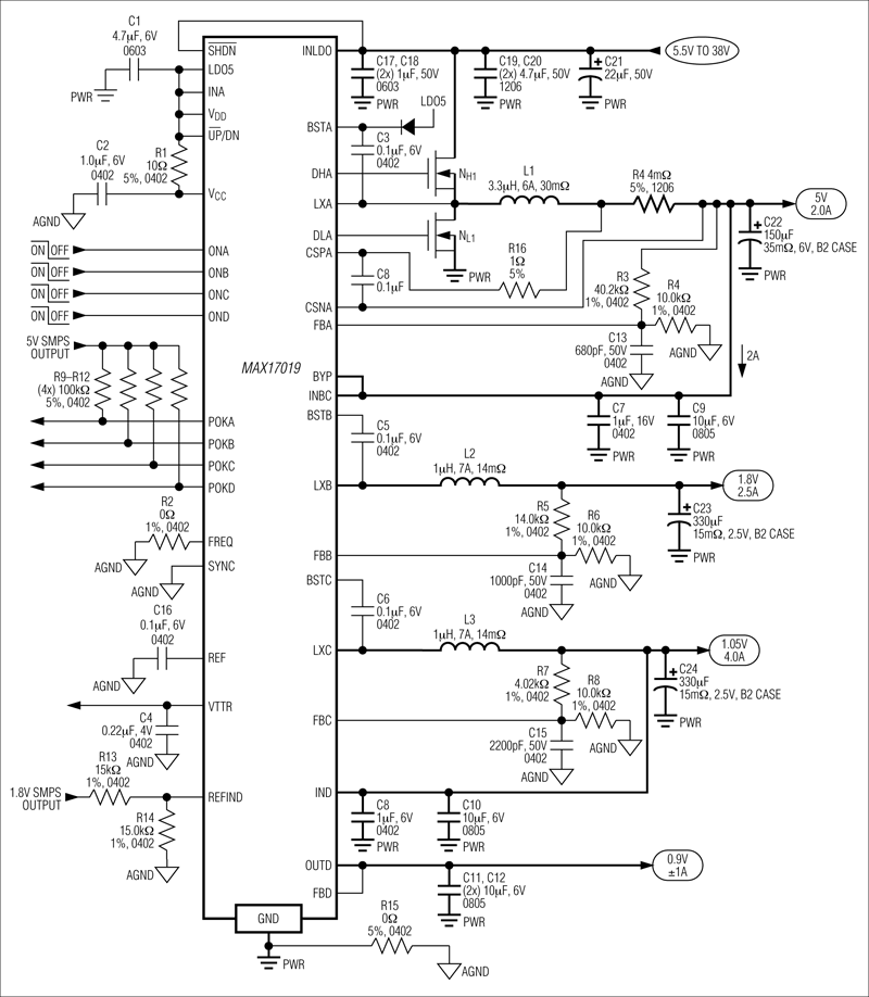 MAX17019͵·ͼ