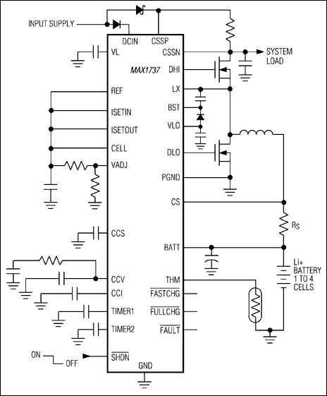 MAX1737͵·ͼ