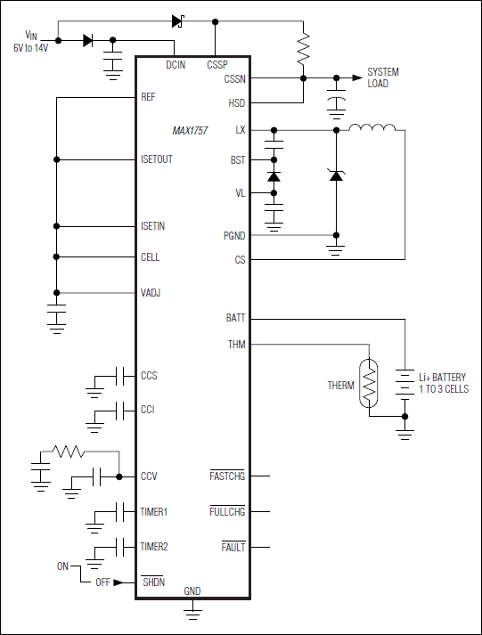 MAX1757͵·ͼ