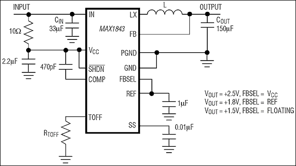 MAX1843͵·ͼ