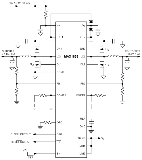 MAX1858͵·ͼ