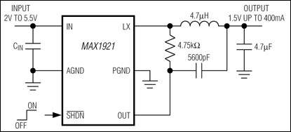 MAX1920͵·ͼ