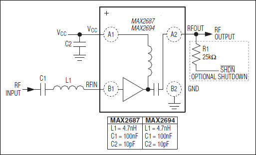 MAX2687͵·ͼ