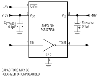 MAX3190|MAX3190E͵·ͼ