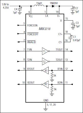 MAX3218͵·ͼ