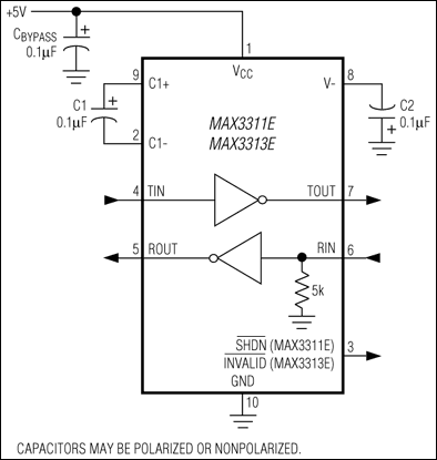 MAX3311E͵·ͼ