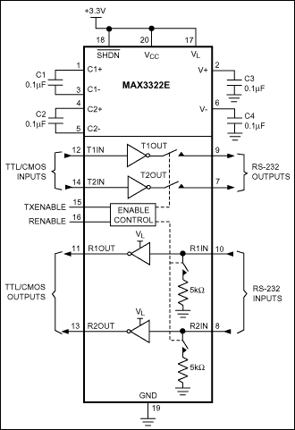 MAX3322E͵·ͼ