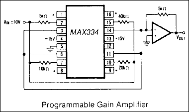 MAX334͵·ͼ