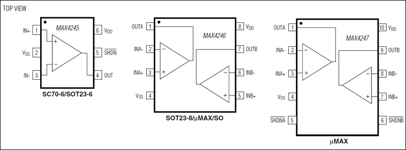 MAX4245典型电路框图