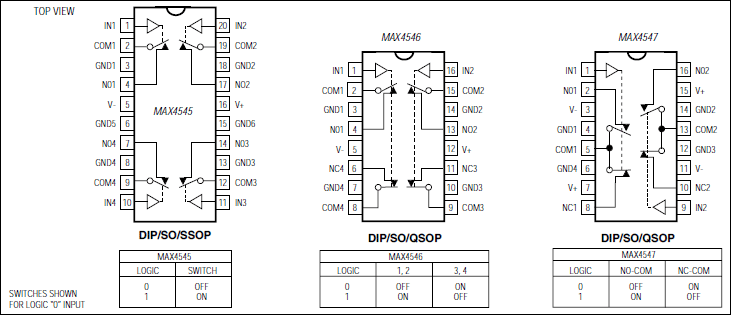 MAX4545͵·ͼ