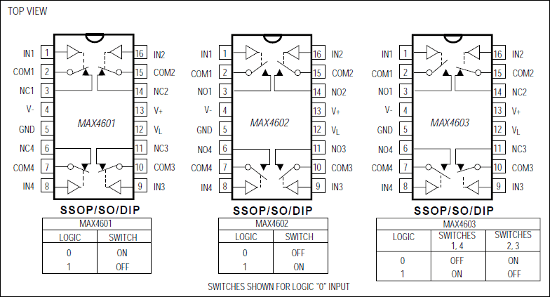 MAX4602͵·ͼ