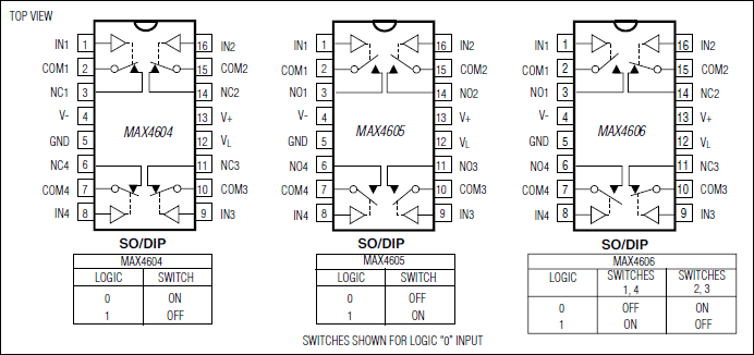 MAX4605͵·ͼ