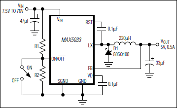 MAX5033͵·ͼ