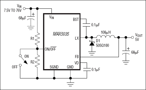 MAX5035͵·ͼ