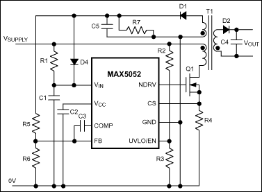 MAX5052A|MAX5052B͵·ͼ