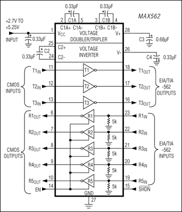 MAX562͵·ͼ