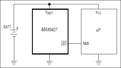 MAX6437典型电路框图