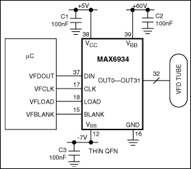 MAX6922͵·ͼ