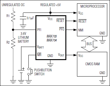 MAX703͵·ͼ