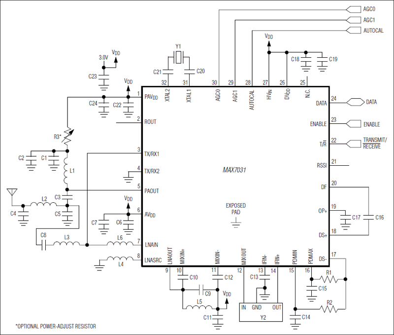 MAX7031͵·ͼ