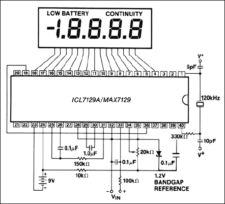 MAX7129͵·ͼ