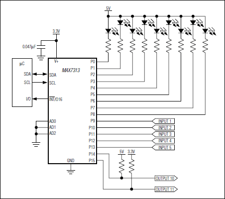 MAX7313͵·ͼ