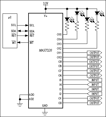 MAX7326͵·ͼ