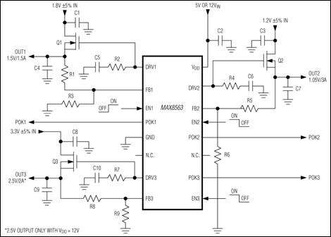 MAX8564|MAX8564A͵·ͼ