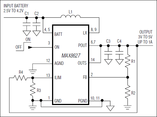 MAX8627͵·ͼ