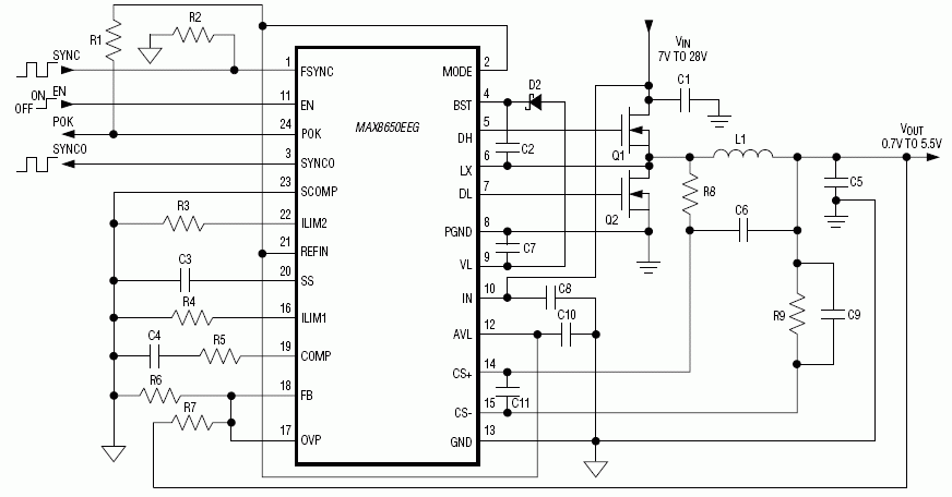 MAX8650͵·ͼ