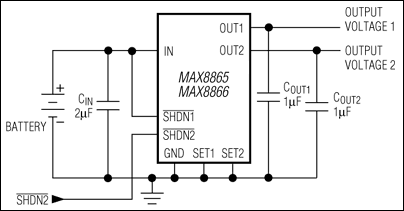 MAX8866R|MAX8866S|MAX8866T͵·ͼ