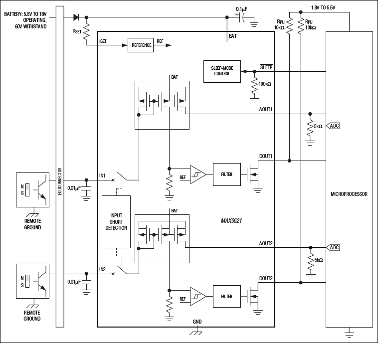 MAX9621͵·ͼ