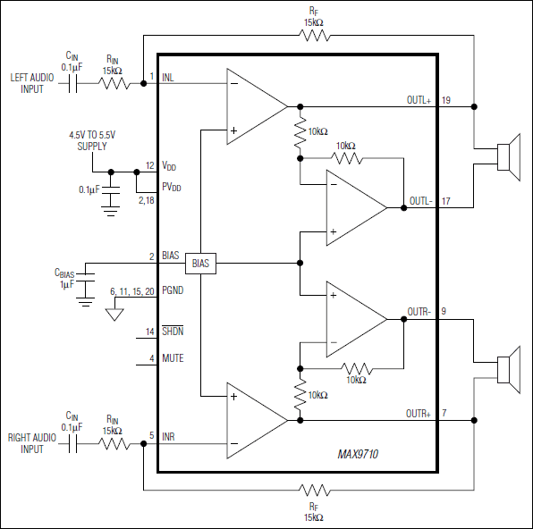 MAX9711͵·ͼ